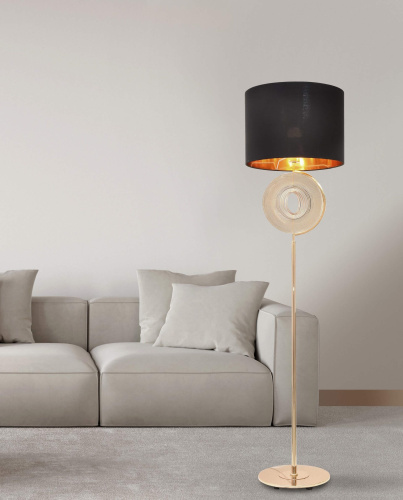 Торшер Lumina Deco Monteroni LDF 5532 F.GD+BK