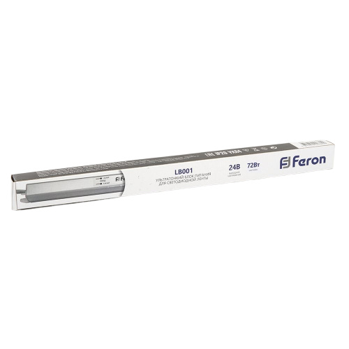 Трансформатор электронный для светодиодной ленты 72W 24V (драйвер), LB001 FERON фото 5