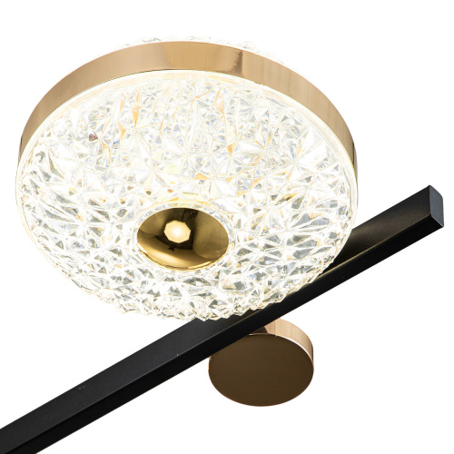 Потолочный светильник Escada 10219/6 LED*78W Black/Gold фото 5