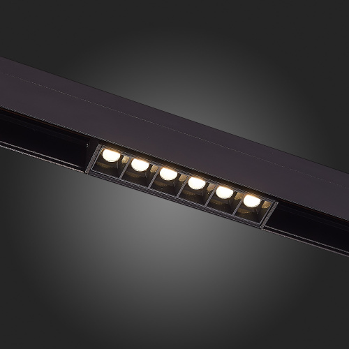 ST361.446.06 Магнитный трековый светильник Черный LED 1*6W 4000K 532Lm Ra>90 36° IP20 L115xW22xH44 4 SKYLINE 48 фото 3