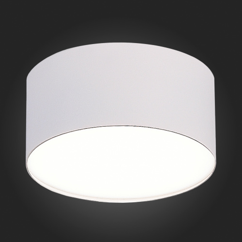 ST606.542.12 Светильник потолочный Белый LED 1*12W 4000K 1 080Lm Ra>90 120° IP20 D120xH55 185-265V Накладные светильники фото 4