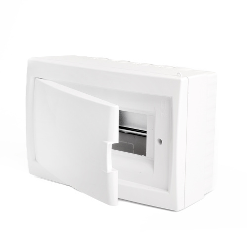 Бокс настенный STEKKER EBX50-3/08-20 8 модулей, белый, пластик, серия ArcaClass фото 5