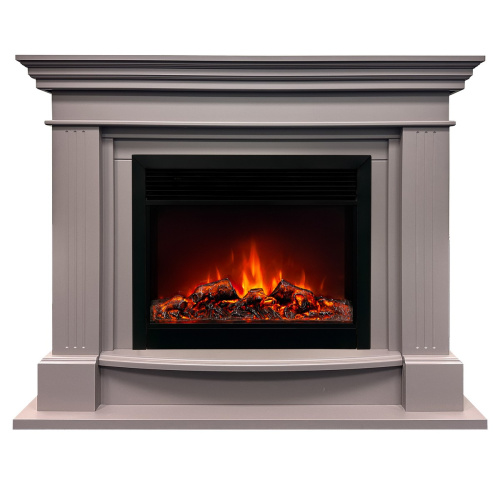 Электрокамин RealFlame Ontario 26/33 BG мокко c очагом Moonblaze DeLux BL