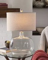 Прозрачная настольная лампа "Зельда"