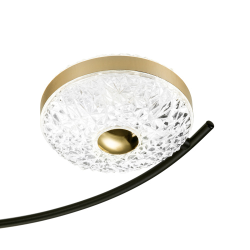 Потолочный светильник Escada 10208/8 LED*110W Black/Gold фото 5
