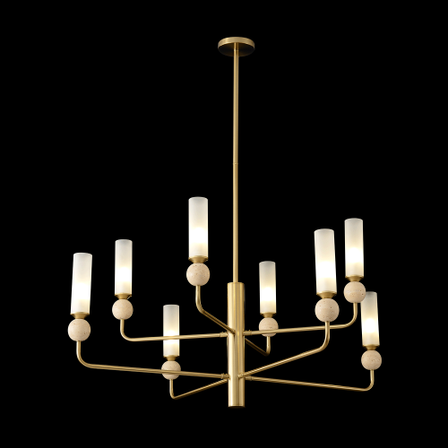 Люстра Crystal Lux SIMPLY SP8 BRASS фото 8