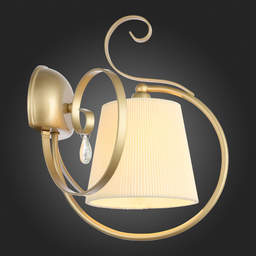 SL177.201.01 Светильник настенный Золотистый/Белый E14 1*40W AZZURRO фото 9