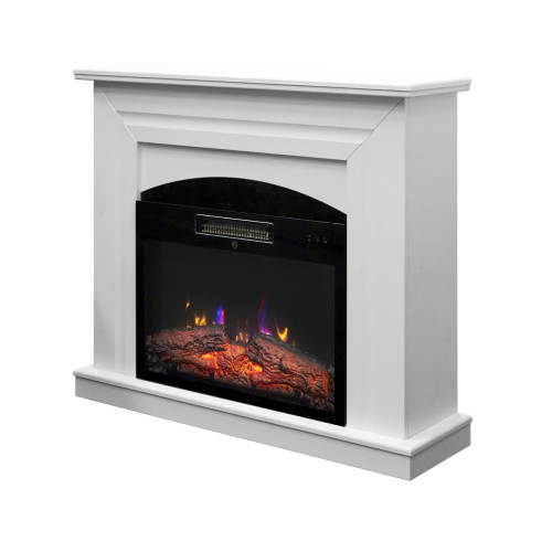 Каминокомплект MONZA/МАЛИБУ Лофт Оникс с очагом Электроочаг KENDAL/КЕНДАЛ 24 фото 2