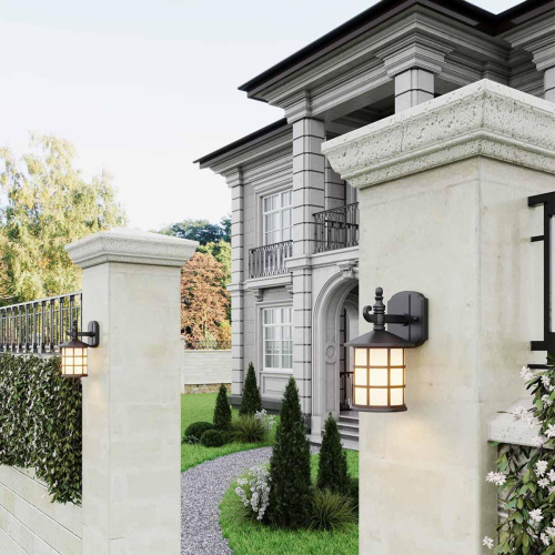 Уличный настенный светильник Odeon Light Nature House 4042/1W фото 3