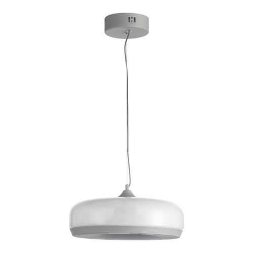 SL6014.503.01 Светильник подвесной ST-Luce Серый/Молочный LED 1*42W 3000K RIPPLE фото 6