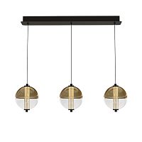 Подвесной светильник MD24022079-3B black/amber