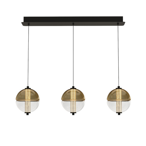 Подвесной светильник MD24022079-3B black/amber