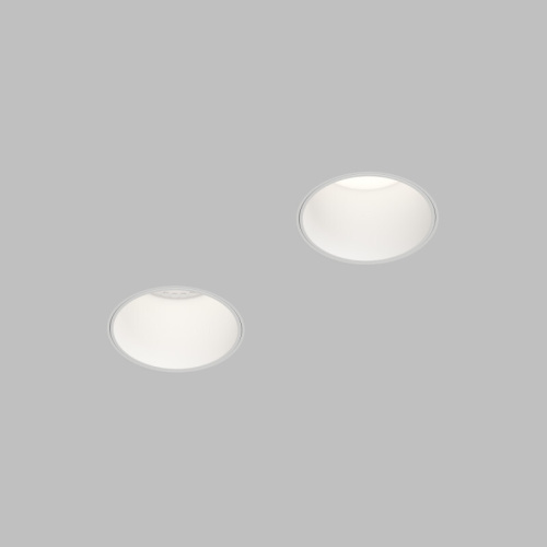 DK2146-WH Встраиваемый светильник для ГКЛ SPOT HIDE, до 15 Вт LED, GU10, IP20, алюминий, белый фото 4