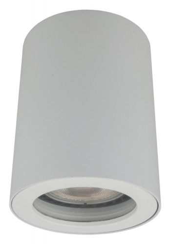 DK3007-WH Накладной светильник влагозащ., IP 44, 15 Вт, GU10, белый, алюминий фото 4