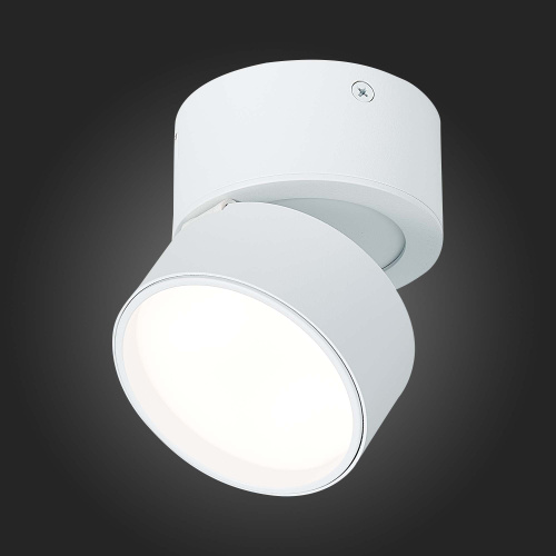 ST651.542.09 Светильник потолочный поворотный Белый LED 1*9W 4000K 720Lm Ra>90 120° IP20 D85xH87 170 Накладные светильники фото 5