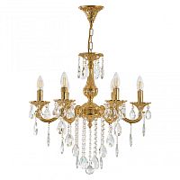 Люстра с хрустальными подвесками AL78101/6/175 B G Bohemia Ivele Crystal (Богемия Ивеле Кристалл)