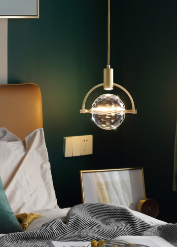 Подвесной светильник 2121P/A brass/clear фото 3