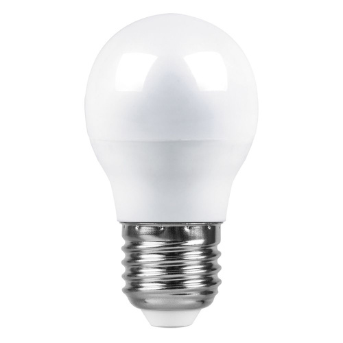 Лампа светодиодная Feron LB-95 Шарик E27 7W 175-265V 6400K фото 2