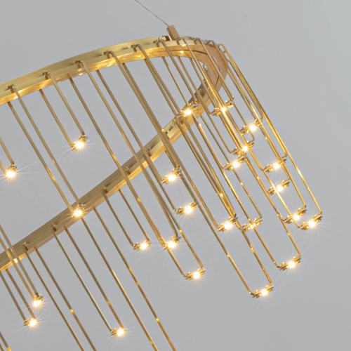 Подвесной светильник MD23001008-2A gold фото 3