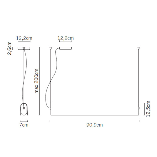 Подвесной светильник D80A0100 фото 2