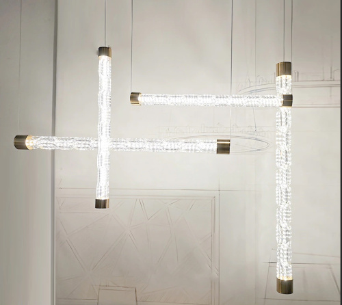 Подвесной светильник OMD807B gold фото 3