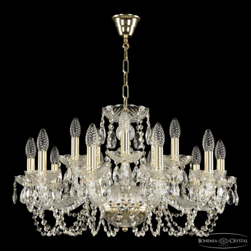 Люстра хрустальная 119/10+5/240 G Bohemia Ivele Crystal (Богемия Ивеле Кристалл) фото 2