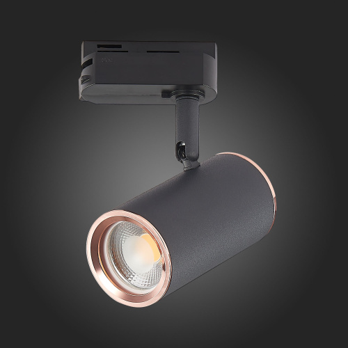 ST301.426.01 Св-к трек. Черный GU10 1*50W L104xW54xH111 220V Без ламп BASE фото 3