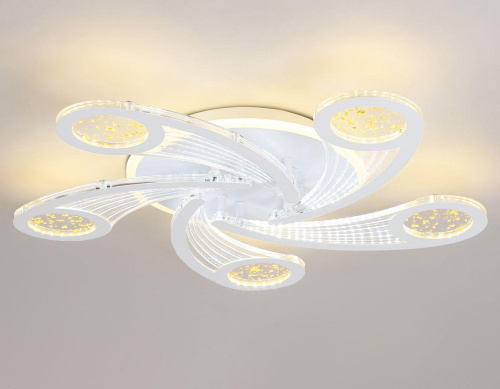 Потолочная светодиодная люстра Ambrella light Acrylica Original FA4476 фото 3