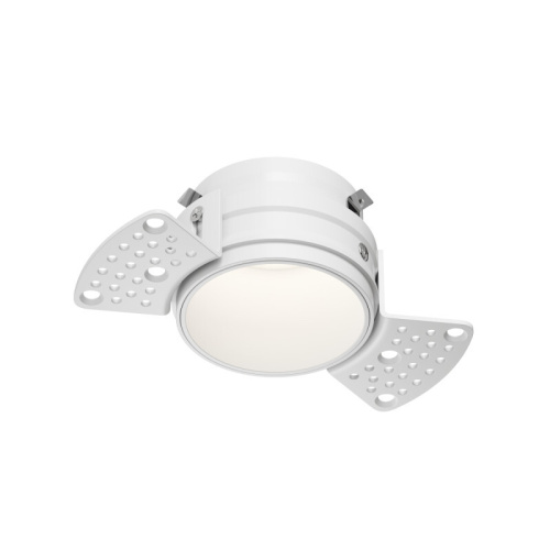 DK2146-WH Встраиваемый светильник для ГКЛ SPOT HIDE, до 15 Вт LED, GU10, IP20, алюминий, белый фото 2
