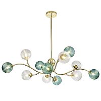 Подвесная люстра Indigo Selva 11032/12R Gold V000298