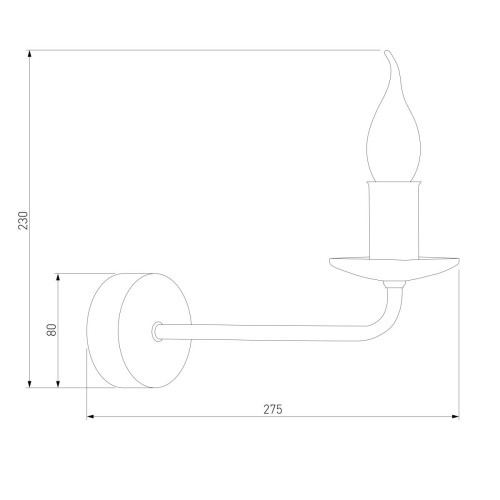 Бра TK Lighting 4611 Limal a065123 фото 3