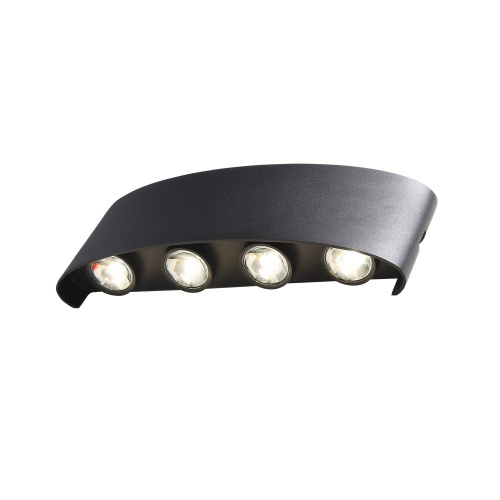 SL089.401.08 Светильник уличный настенный ST-Luce Черный кварцевый LED 8*1W 4000K BISELLO фото 14