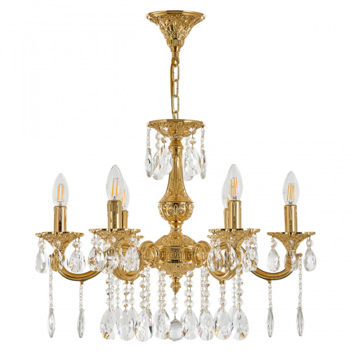 Люстра с хрустальными подвесками AL78101/6/175 A G Bohemia Ivele Crystal (Богемия Ивеле Кристалл)