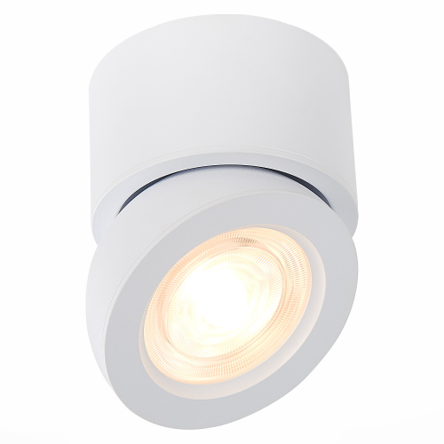 ST654.542.10 Светильник потолочный Белый LED 1*10W 4000K 850Lm Ra>90 38° IP20 D95xH96 180-240V Накладные светильники фото 4