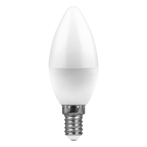 Лампа светодиодная Feron LB-97 Свеча E14 7W 175-265V 6400K фото 2