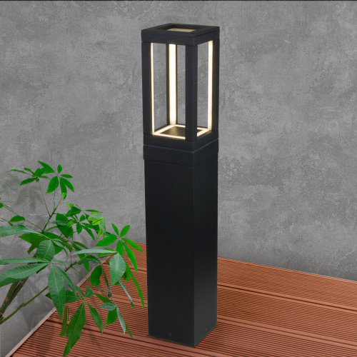 Ландшафтный светодиодный светильник Frame LED IP54 1529 TECHNO LED черный фото 4