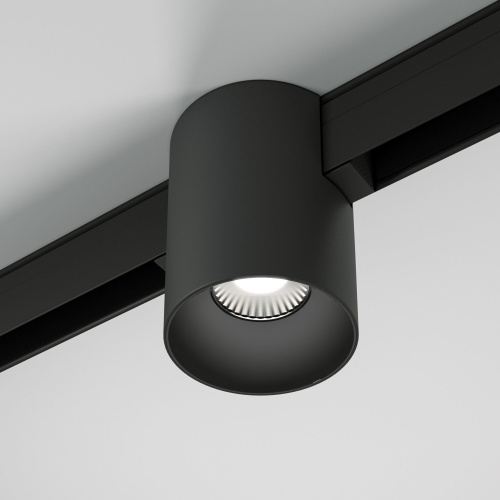 Трековый светильник 12W 4200K Solo чёрный Slim Magnetic 85054/01
