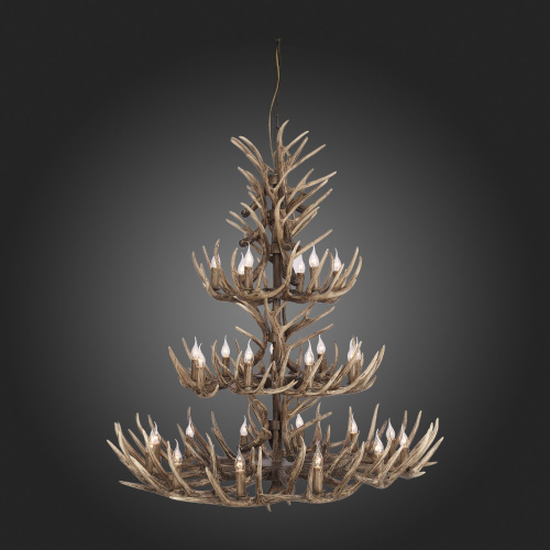 SL154.703.27 Люстра подвесная ST-Luce Серый E14 27*40W (из 3-х коробок) CORNA фото 6