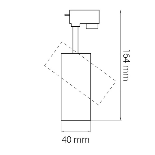 Трековый светодиодный светильник Lightstar Fuoco Led 218217 фото 2