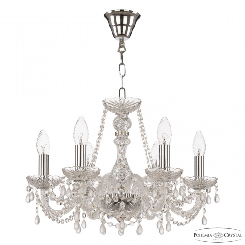 Люстра хрустальная 112/6/165 Ni V7010 Bohemia Ivele Crystal (Богемия Ивеле Кристалл)