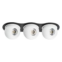 Комплект из светильника и рамки Lightstar Intero Ball (217637+217064+217064+217064) i637646464