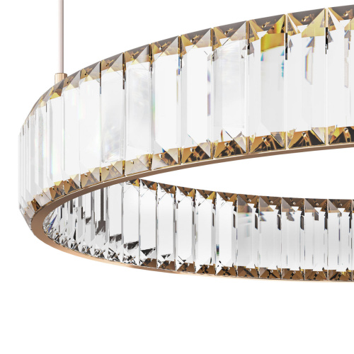 10135/3 Gold Подвесной светильник LOFT IT Crystal ring фото 2