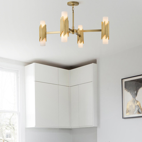 Люстра Elstead Lighting, Арт. MARVELE8-AB-OPAL фото 6