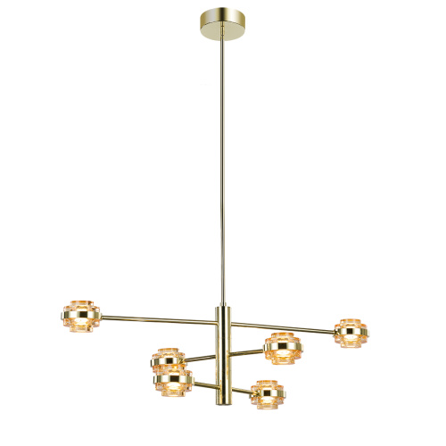 Люстра MX22030002-6A gold/champagne фото 2