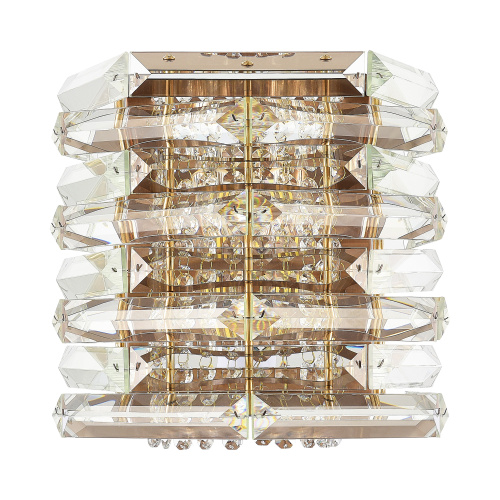 SL6137.201.02 Светильник настенный ST-Luce медь/прозрачный E14 2*40W STROZZI фото 5