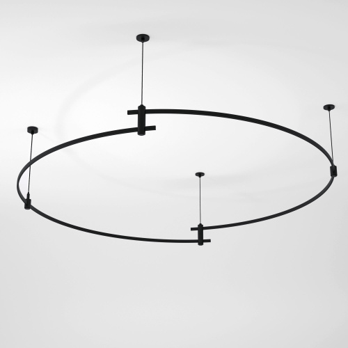 Esthetic Magnetic Шинопровод Round черный Ø1500 85217/00 фото 4