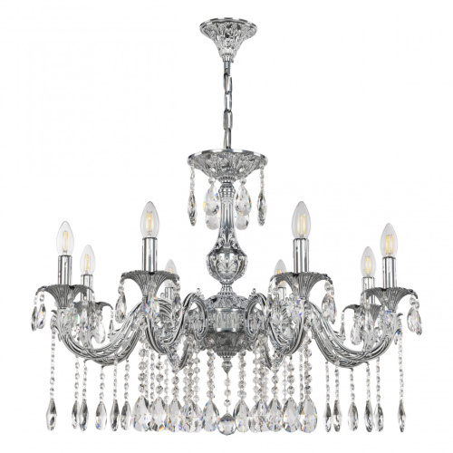 Люстра с хрустальными подвесками AL79101/8/250 A NW Bohemia Ivele Crystal (Богемия Ивеле Кристалл)