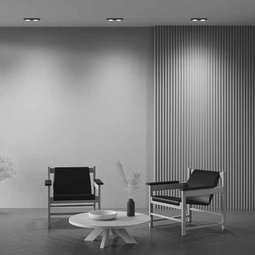 Встраиваемый светильник Technical DL086-02-GX53-SQ-B фото 11