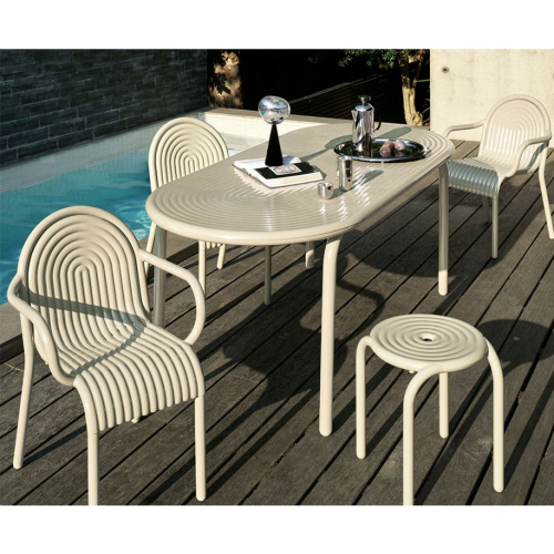 Стол Groove Obround Putty фото 5