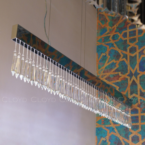 Люстра Cloyd MISIMA C1 / шир. 100 см - хром (арт.11264)